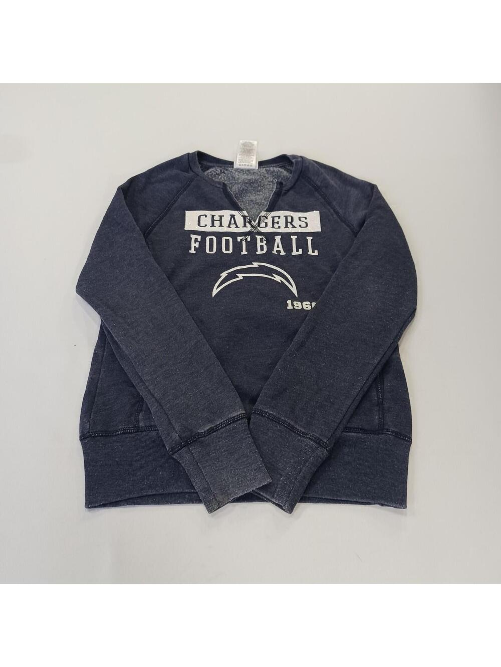 Los Angeles Chargers NFL RN#67891 Girls L (10/12) Blue Long Sleeve Sweatshirt